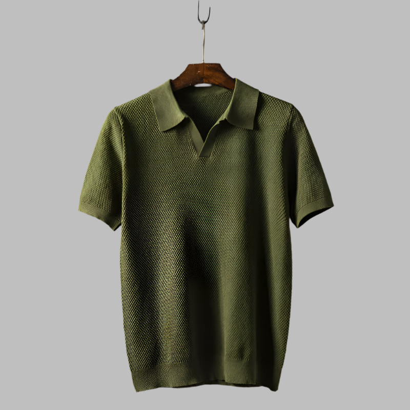 Casual Short Sleeve Polo Shirt