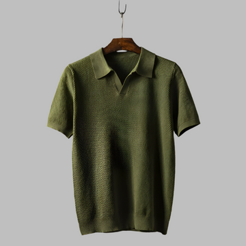 Casual Short Sleeve Polo Shirt