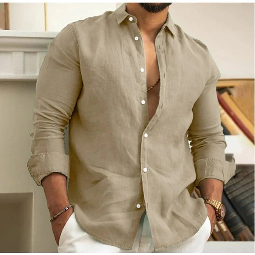 Linen Beach Shirt