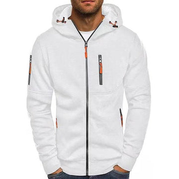 Active Zip-Up Hoodie with Functional Pockets